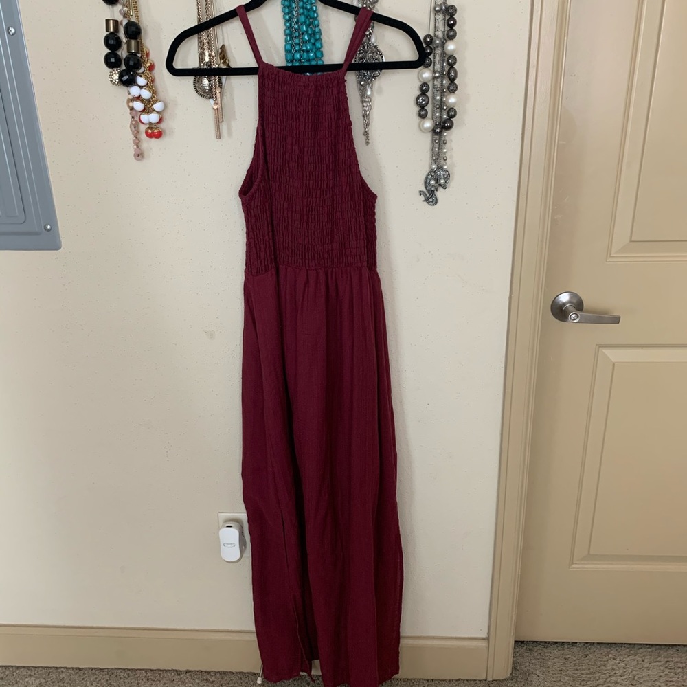 Burgundy Maxi Dress